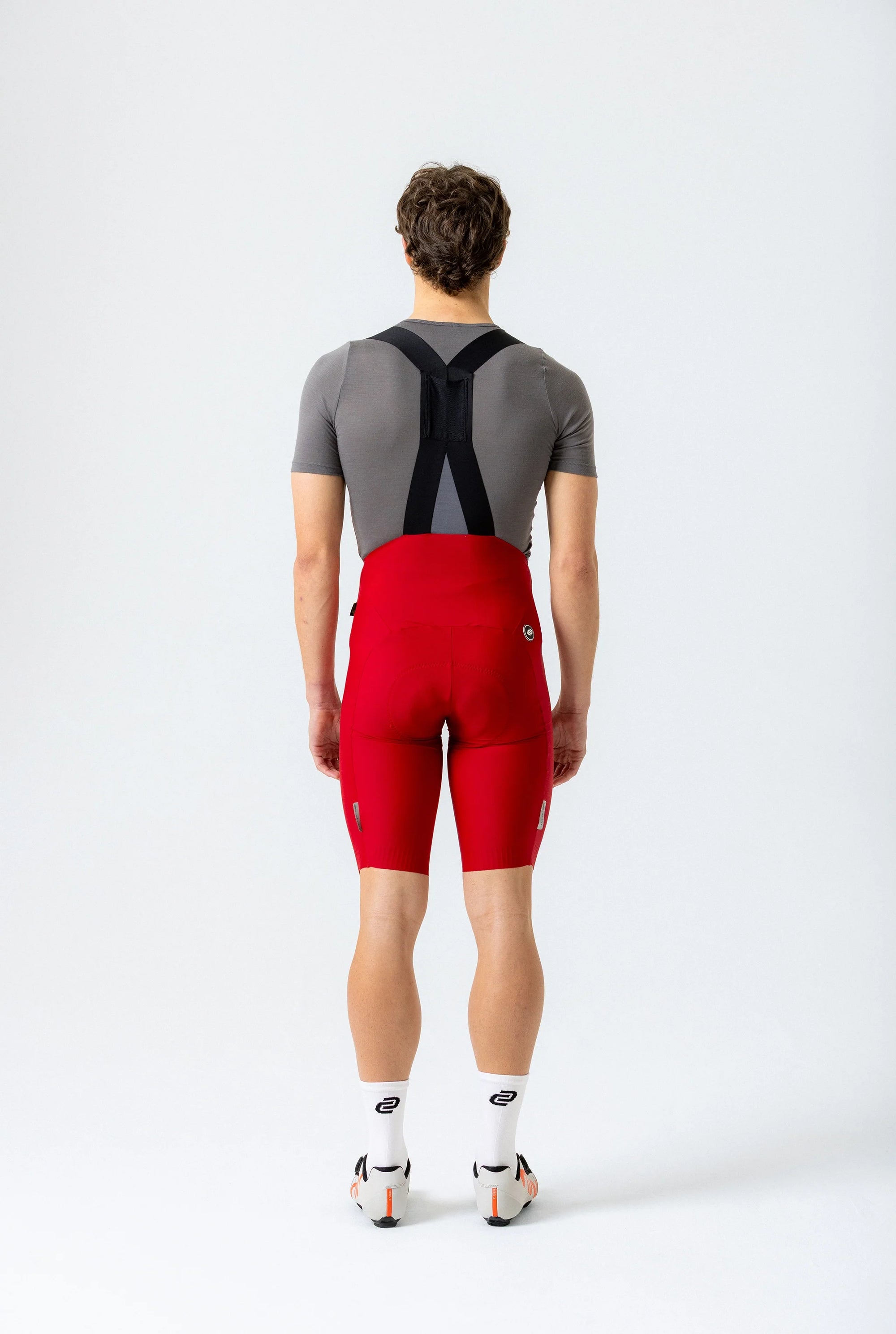 Men&#39;s Supremo Velocé Bib Shorts 2.0 (Red)