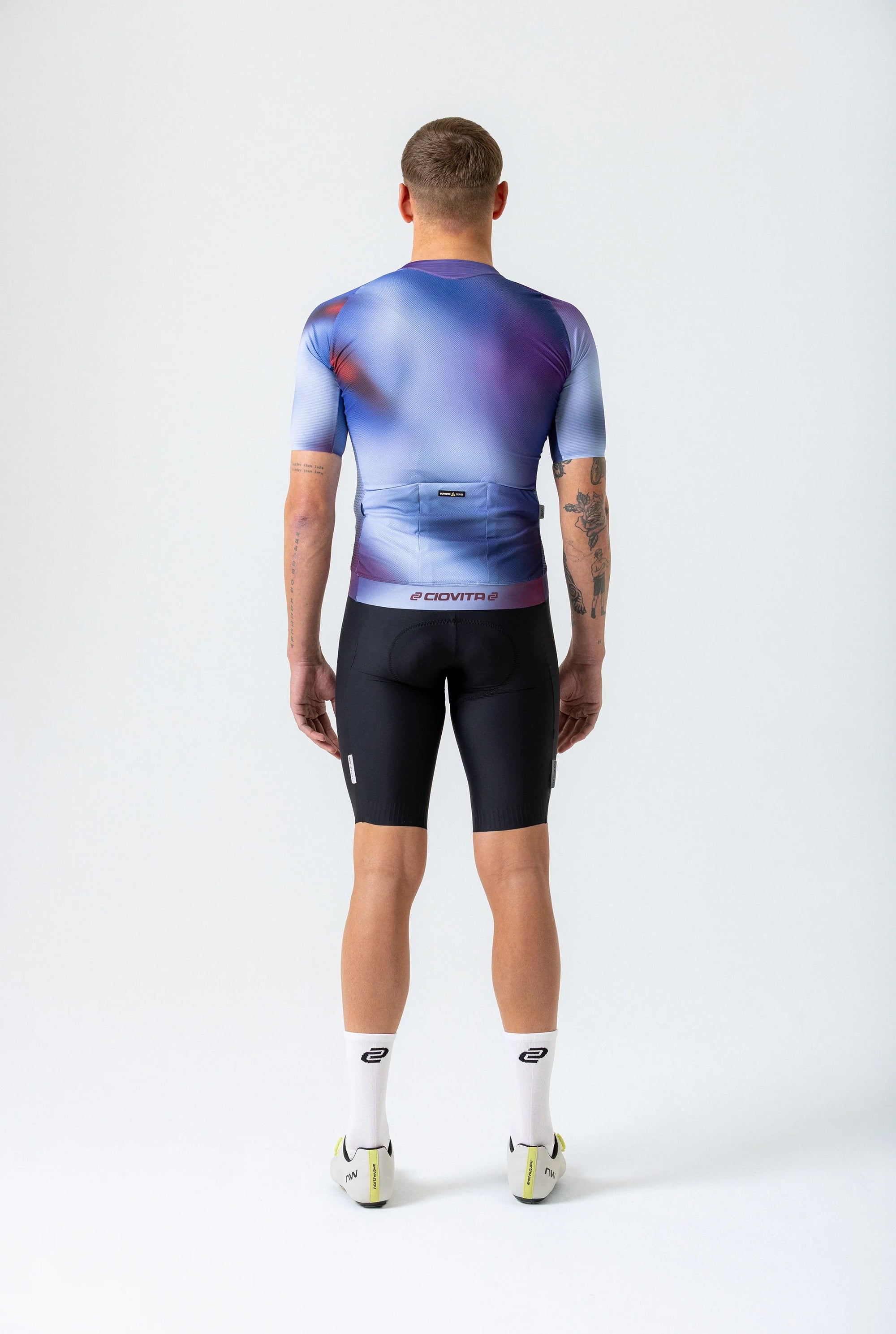 Men&#39;s Supremo Race Fit Jersey (Blue Aeris)