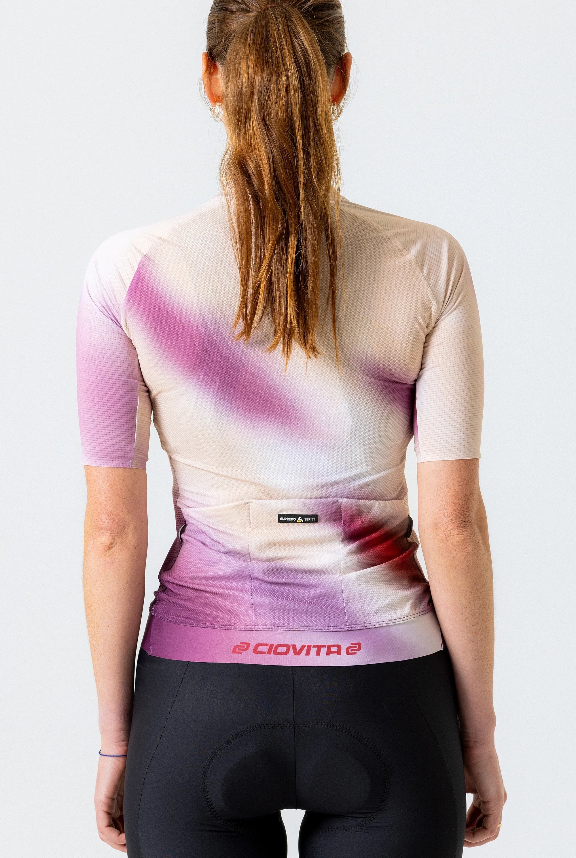 Women's Supremo Race Fit Jersey (Peach Aeris)