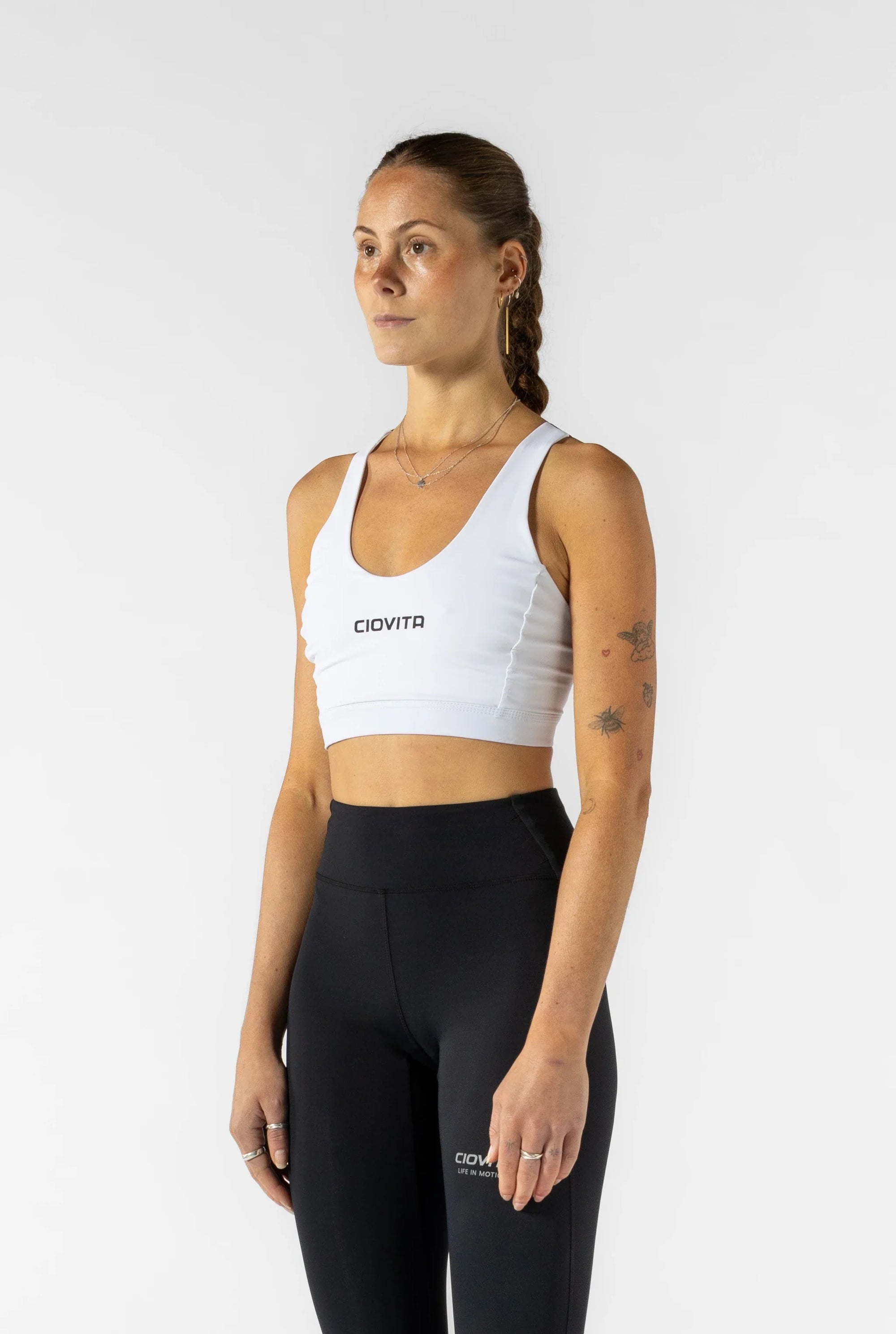 Women's Adjustable Sports Bra 2.0 (White)