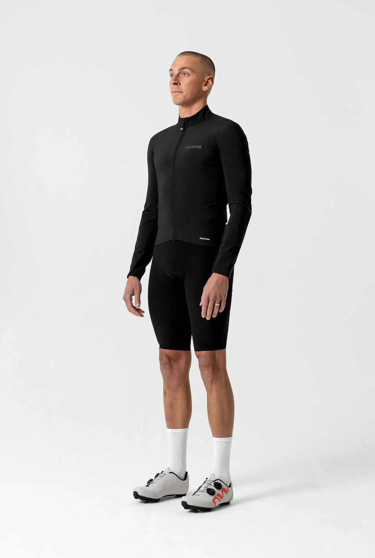 Men's Strada Lightweight Road Jacket (Black)