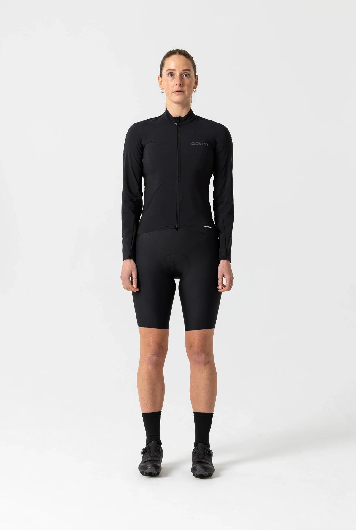 Women's Strada Lightweight Road Jacket (Black)