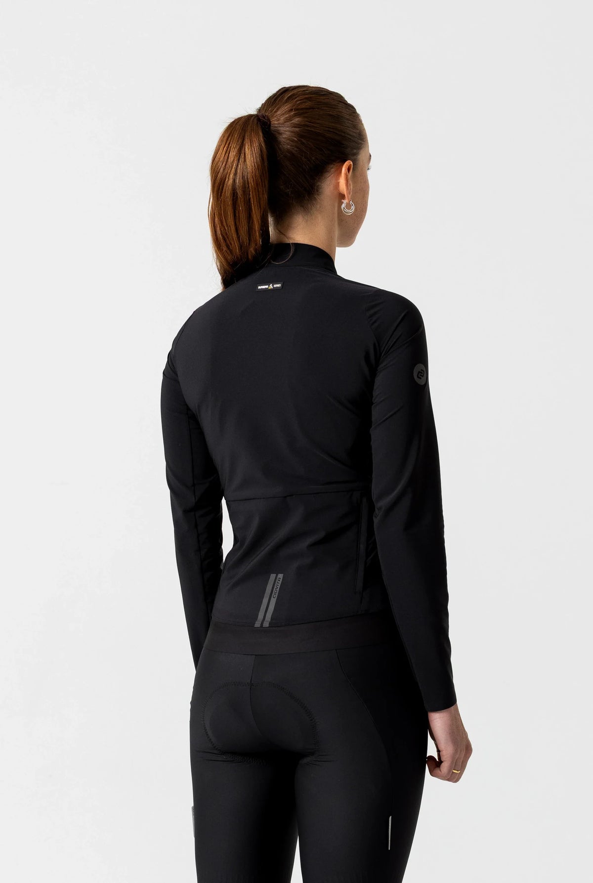 Women's Strada Lightweight Road Jacket (Black)