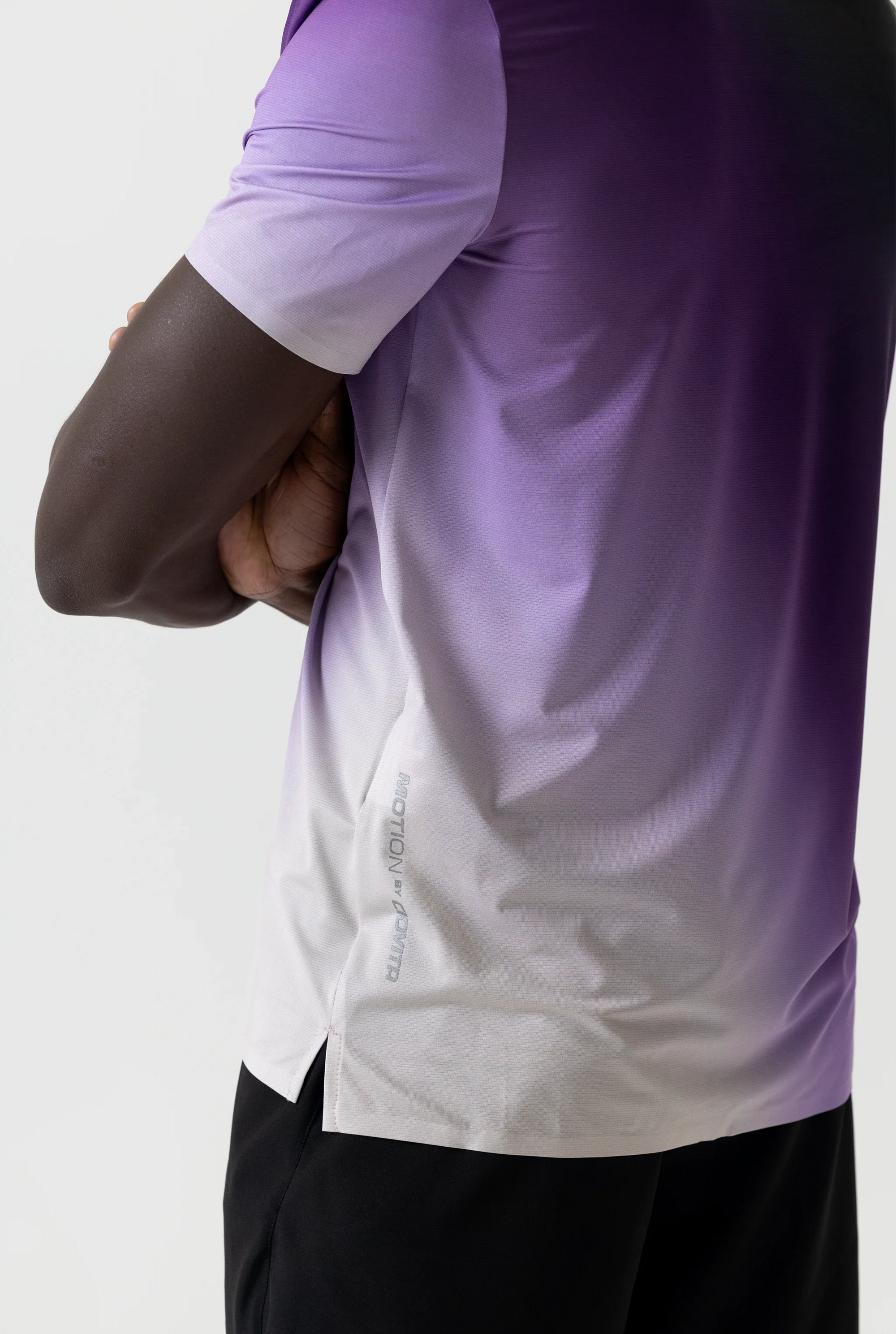 Men's Short Sleeve Tech Tee (Purple Fade)