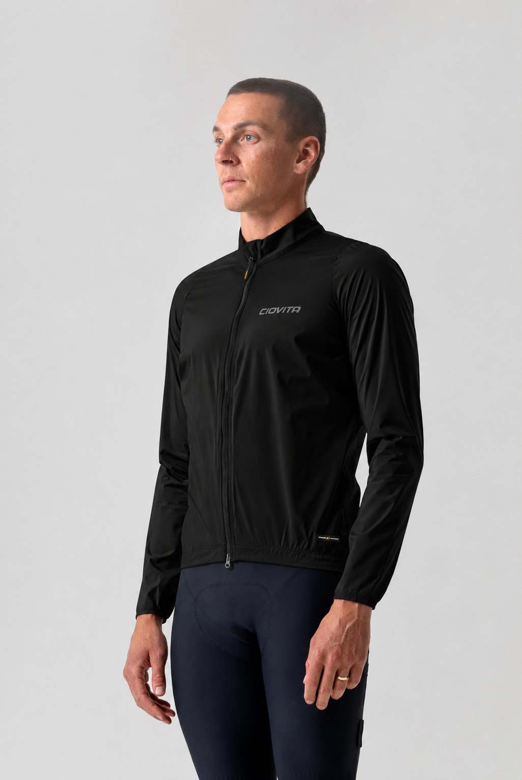 Men's Supremo Rain Shell Jacket (Black)