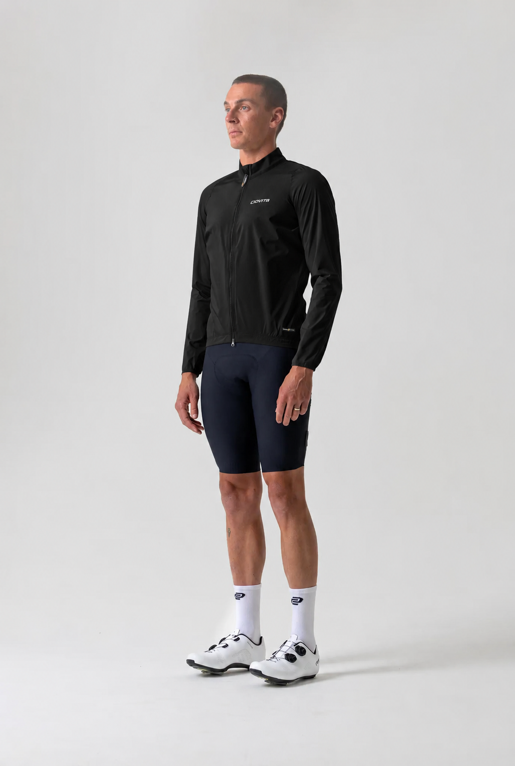 Men's Supremo Rain Shell Jacket (Black)