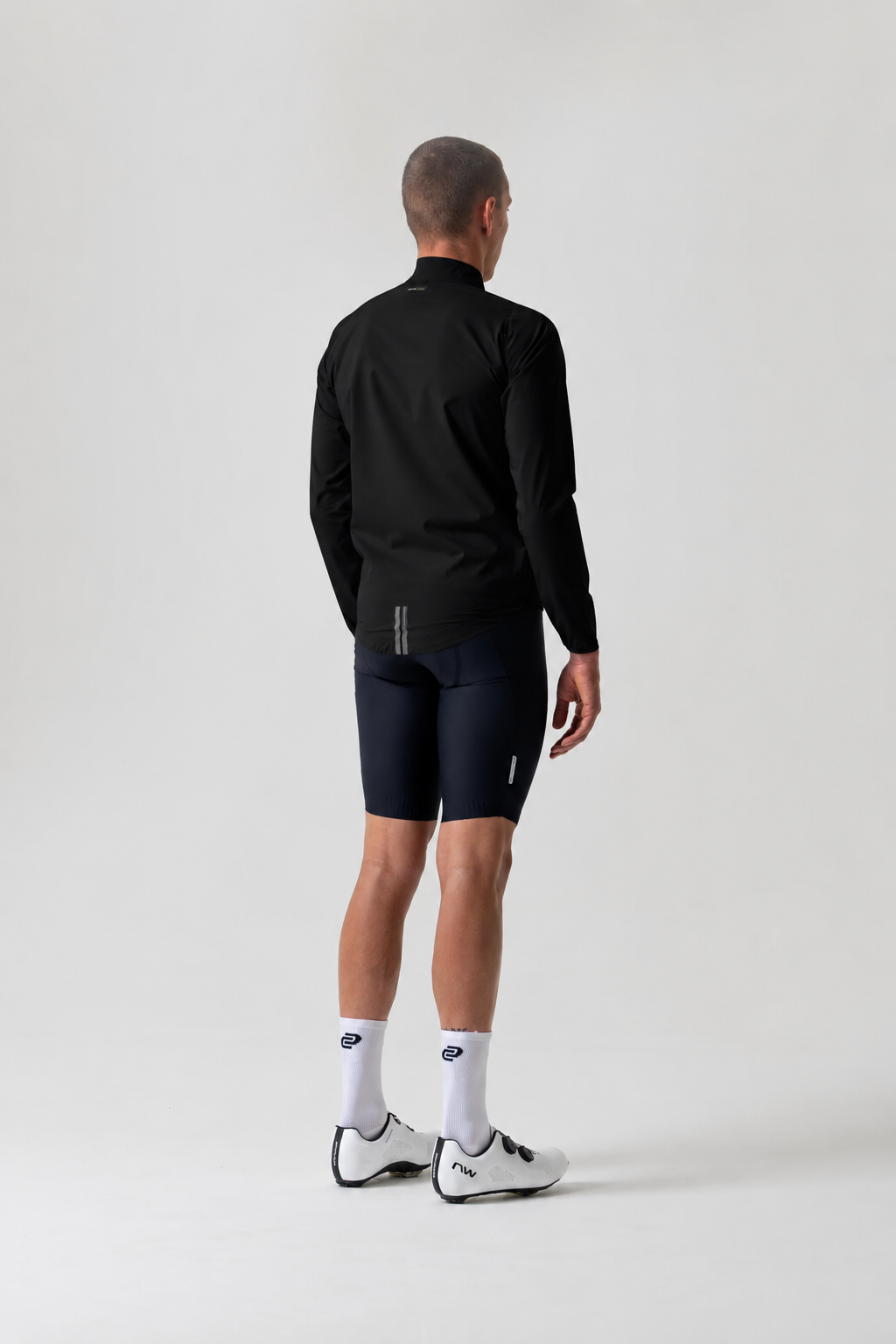 Men's Supremo Rain Shell Jacket (Black)