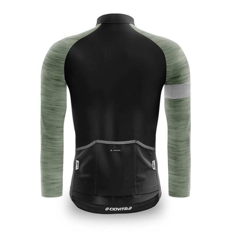 Men&#39;s Opera Long Sleeve Jersey (Olive)