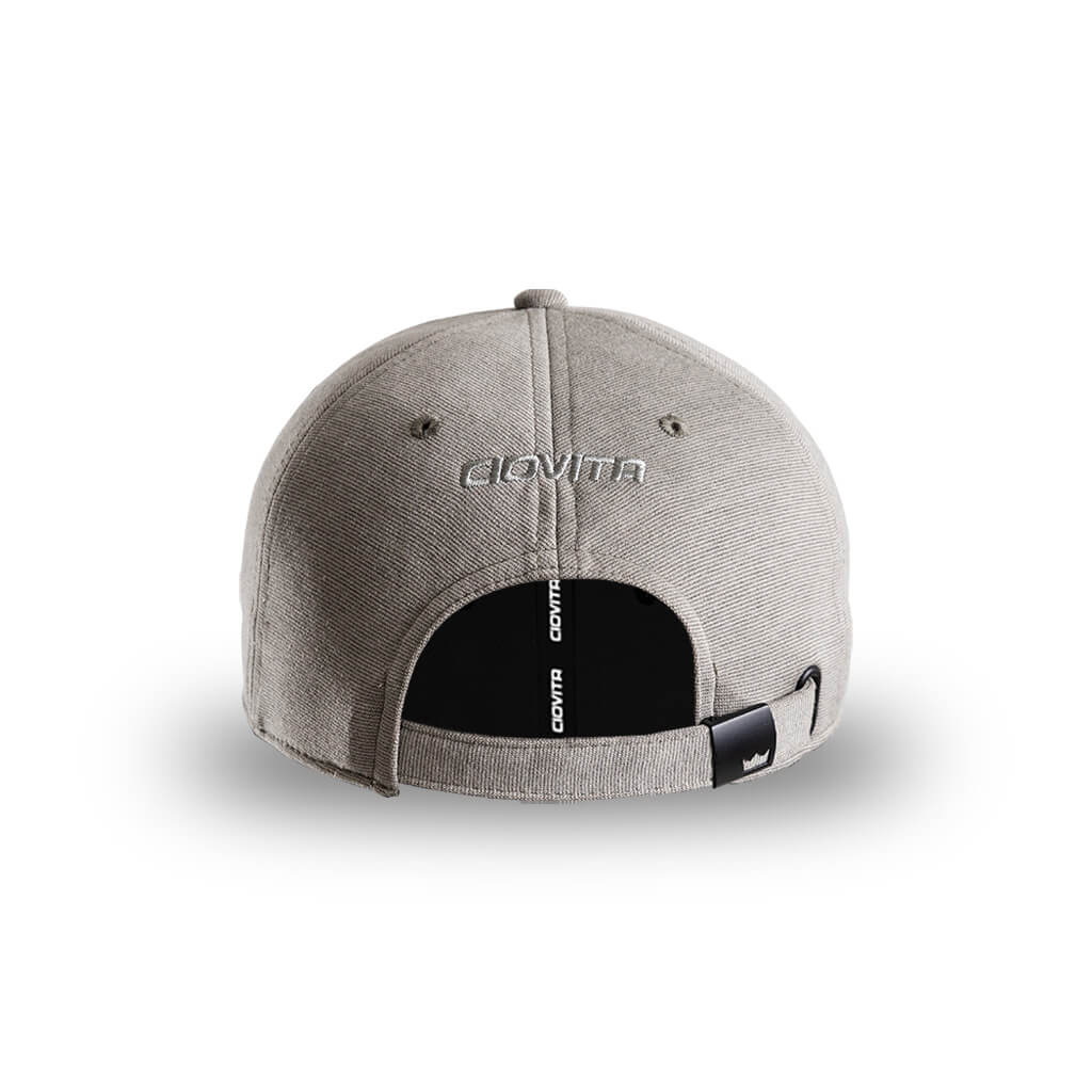 Curved Peak Adjustable Cap (Grey Melange)
