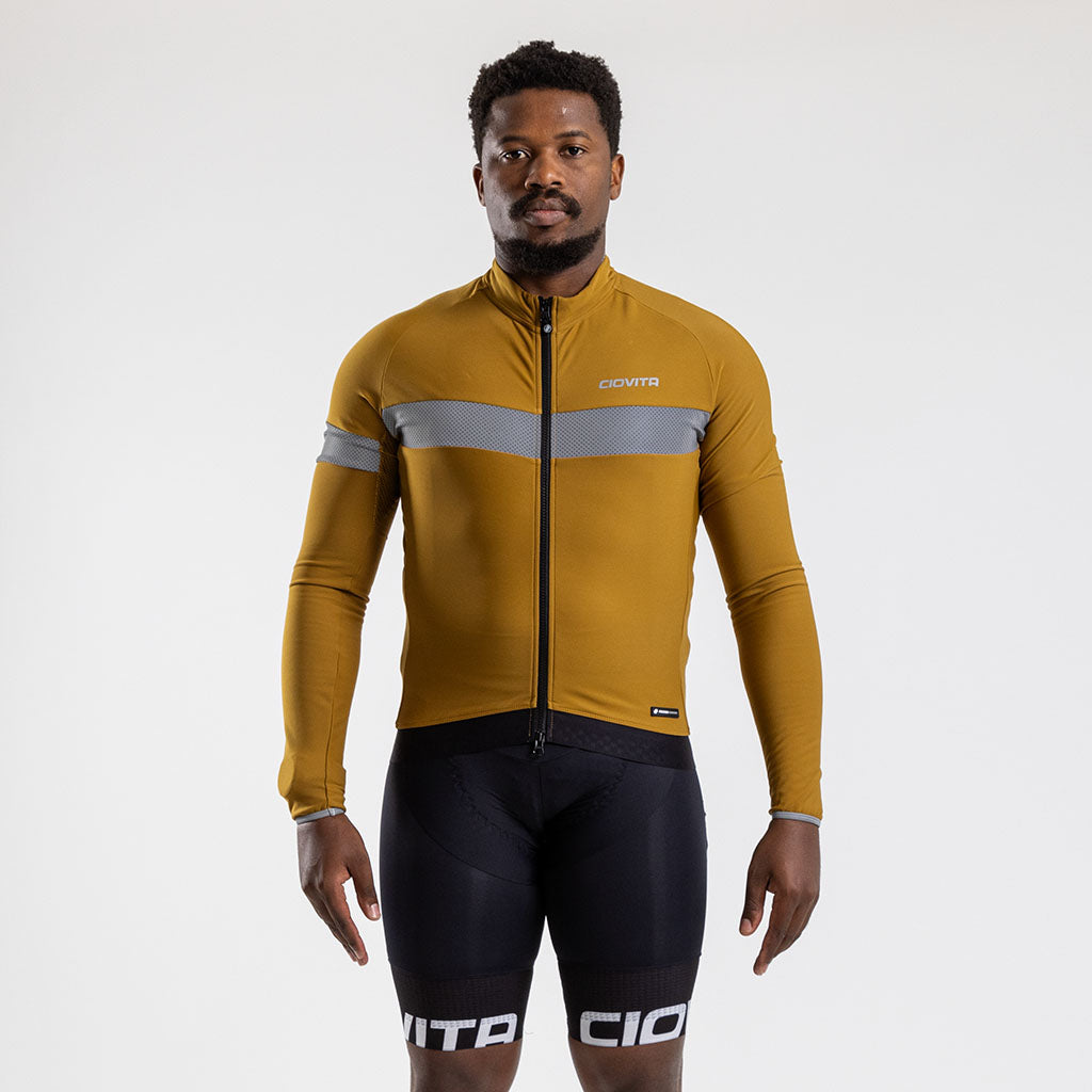 Men&#39;s Faro Cycling Jacket (Mustard)