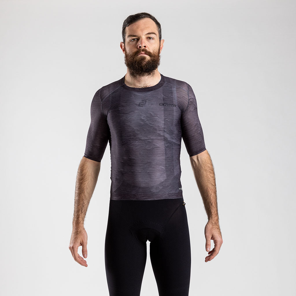 Men's Aeolis Zipperless Pro Fit Jersey (Charcoal)