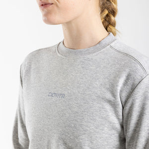 Women's Crew Neck Sweater (Grey)