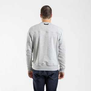 Men's Crew Neck Sweater (Grey)