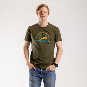 Men's FNB Wines2Whales T Shirt (Olive)