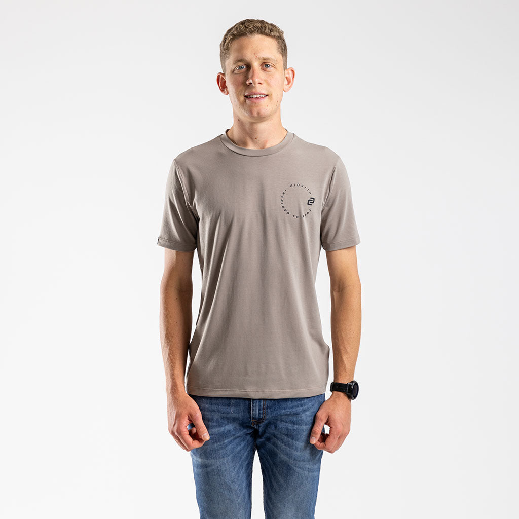 Men's Core Casual T Shirt (Stone)