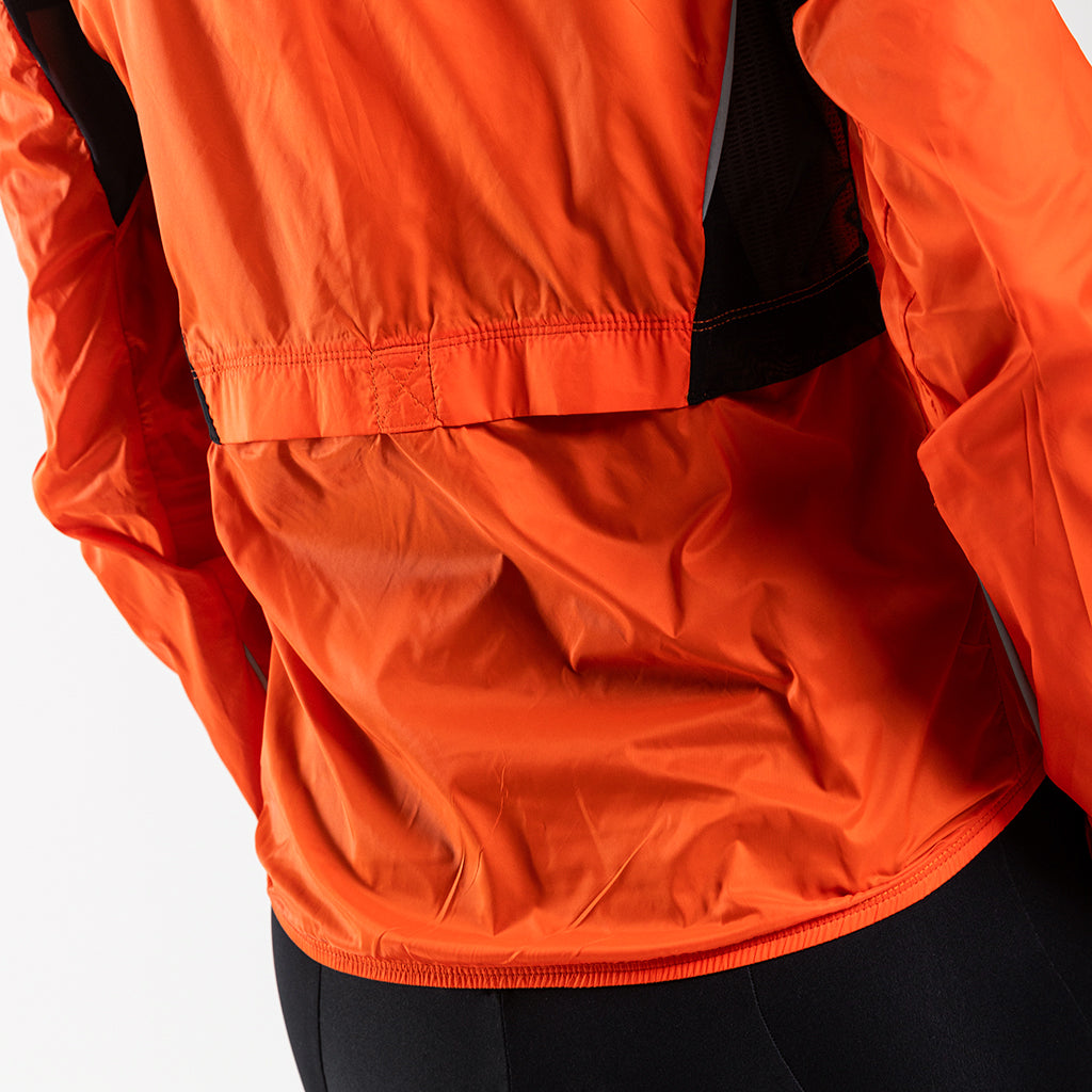 Women's Alto Corsa Windproof Jacket (Orange)