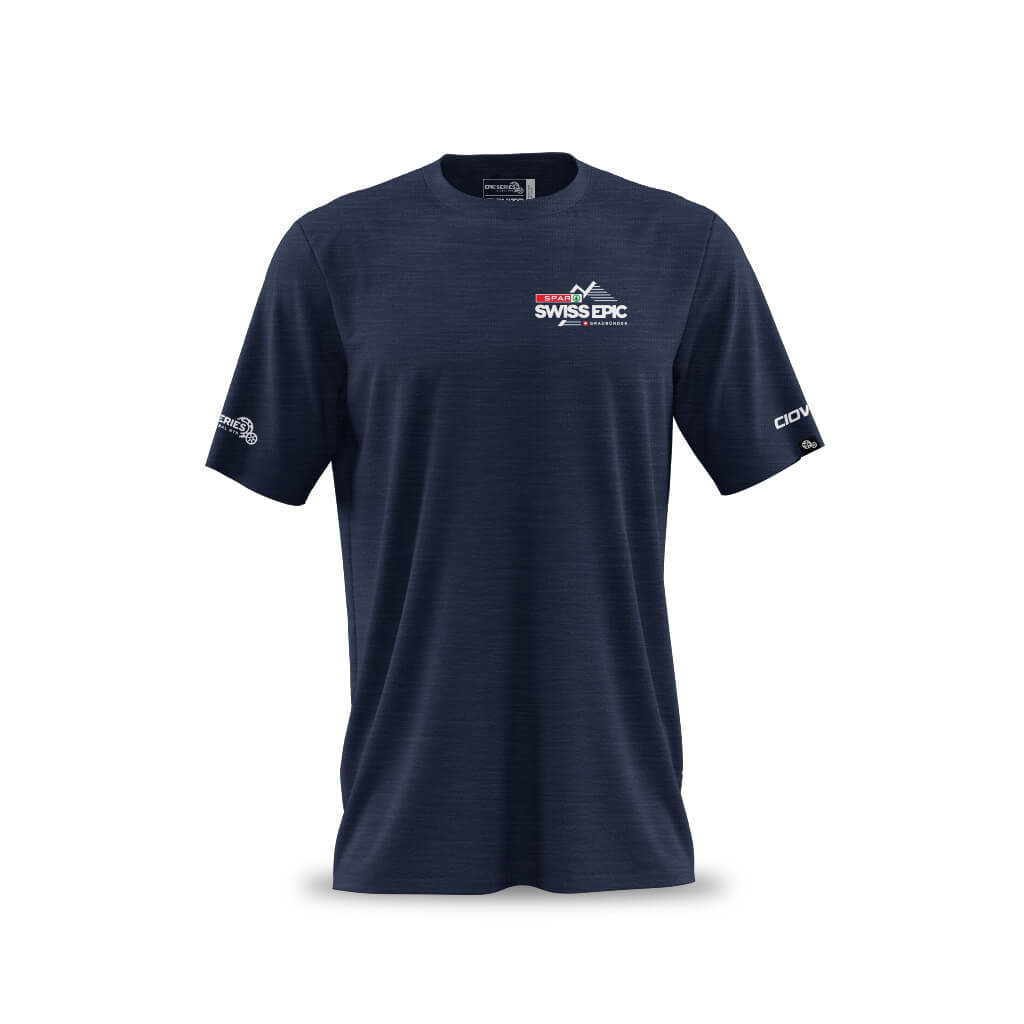 Men's Spar Swiss Epic 2023 T Shirt (Navy)