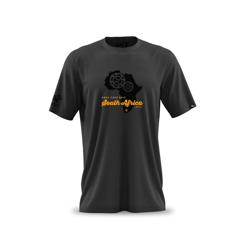 Men&#39;s Absa Cape Epic 2024 Destination T Shirt (Charcoal)