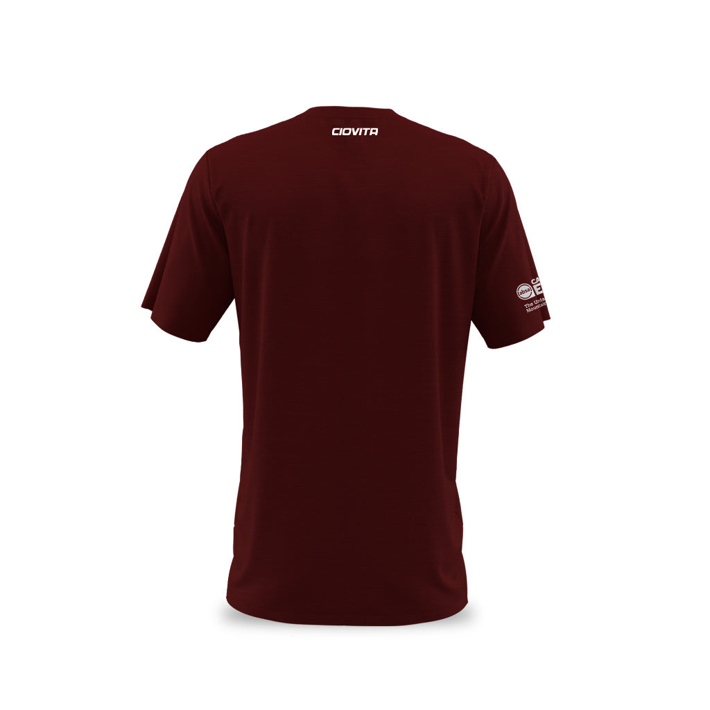 Men&#39;s Absa Cape Epic 2024 T Shirt (Maroon)