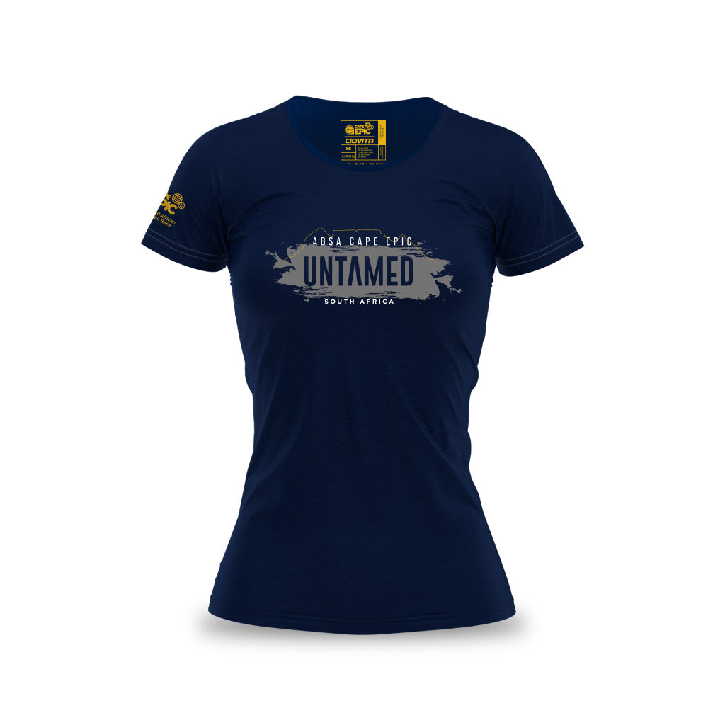Women&#39;s Absa Cape Epic 2024 Untamed T Shirt (Navy)