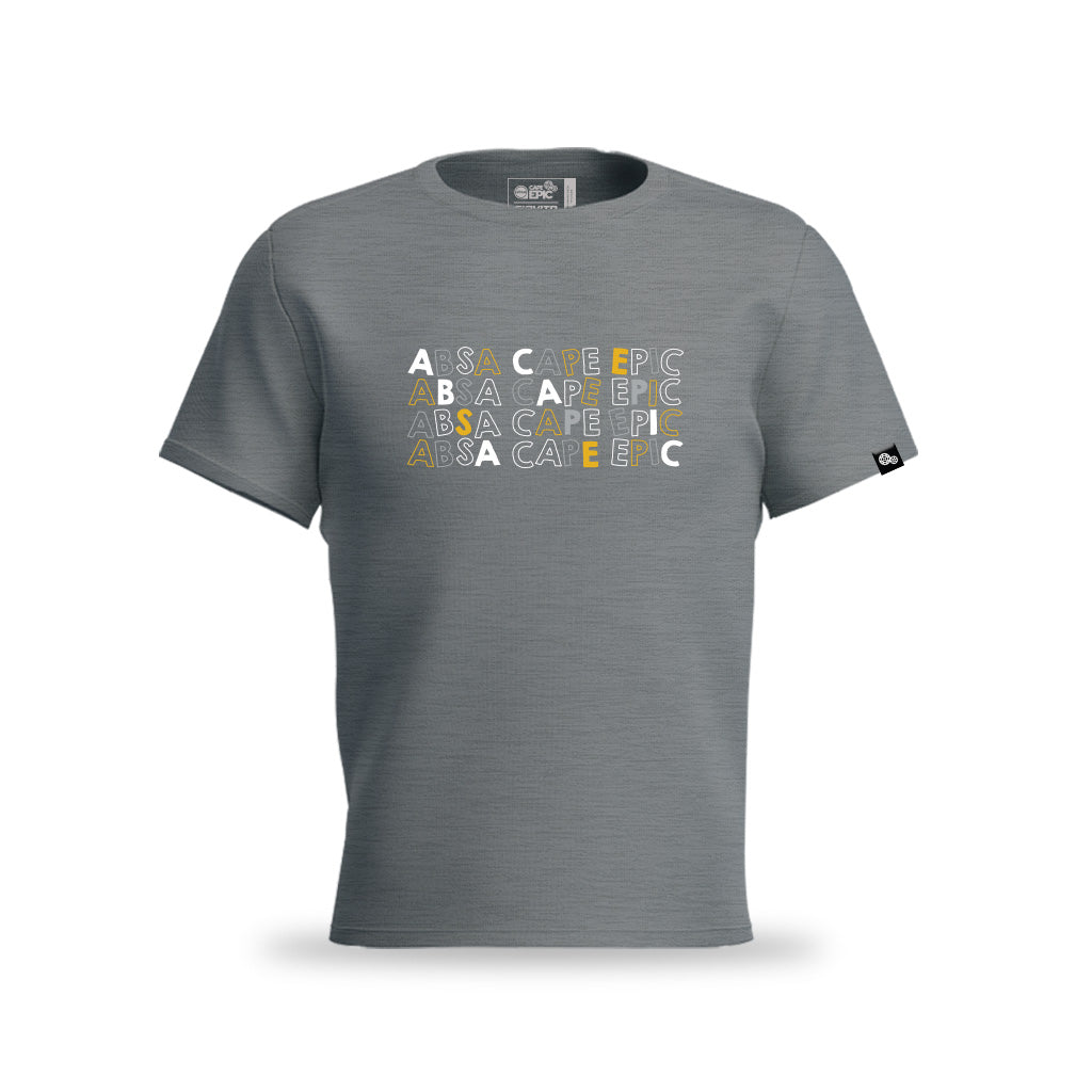 Absa Cape Epic 2024 Kids T Shirt (Grey Melange)