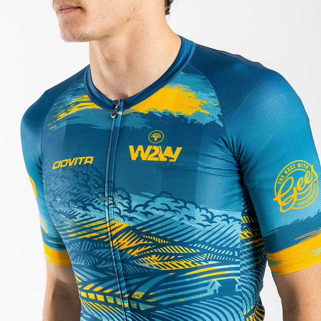 Men&#39;s FNB Wines2Whales 2024 Sherman Race Fit Jersey