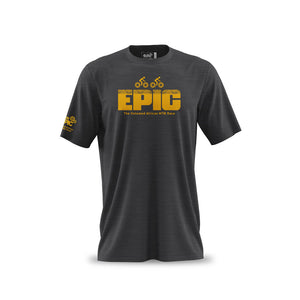 Men's Absa Cape Epic NAME T Shirt (Charcoal Melange)