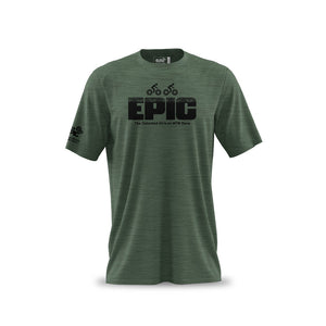 Men's Absa Cape Epic NAME T Shirt (Olive Melange)