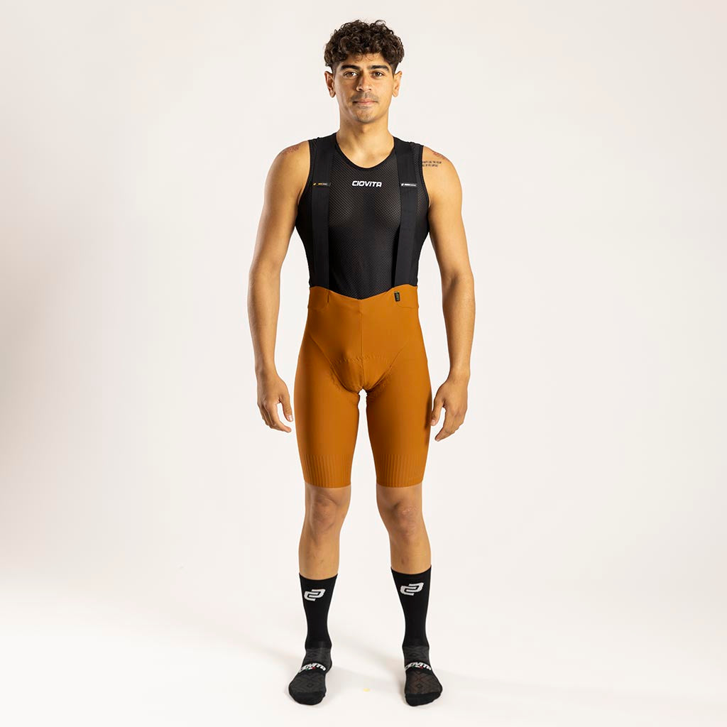 Men&#39;s Apex Elite Bib Shorts (Rust)