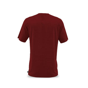Men's Casual Merino T Shirt (Bloodstone)