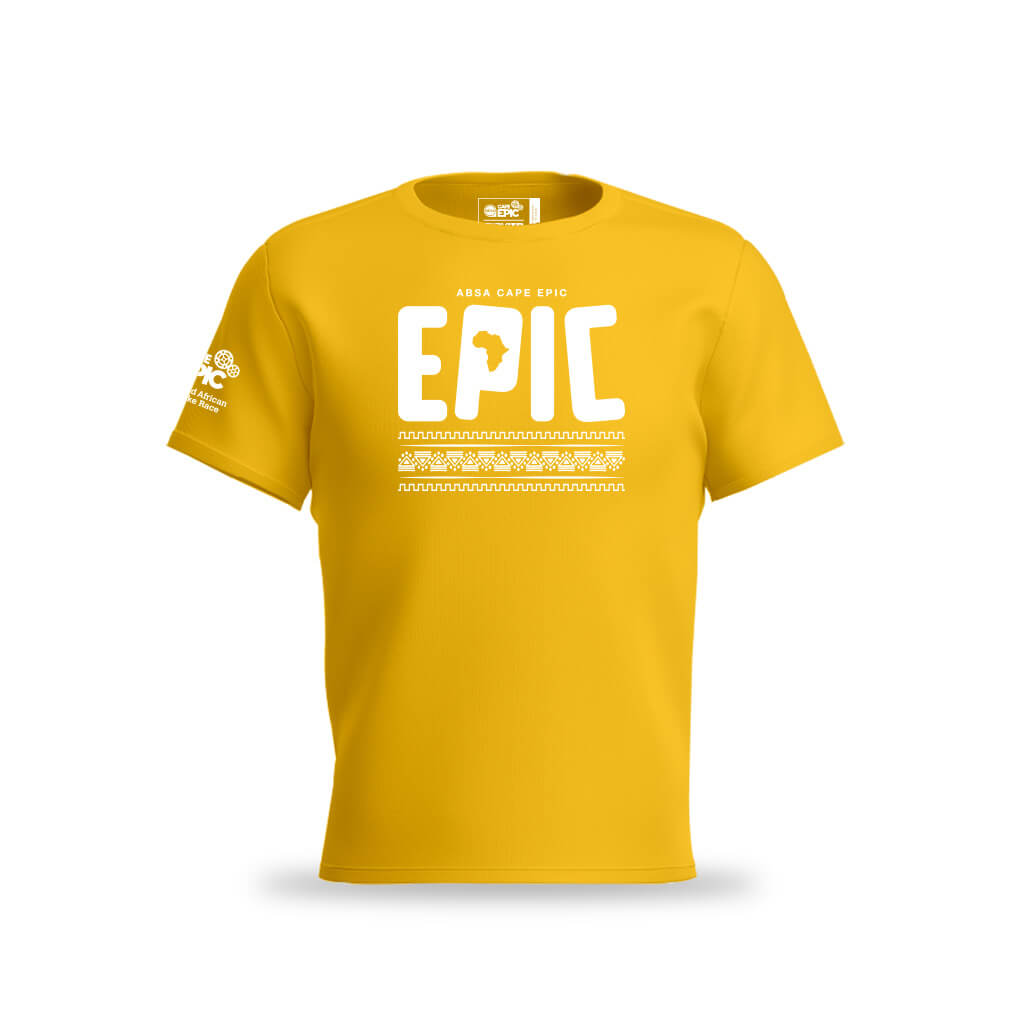 Absa Cape Epic Kids T Shirt (Yellow)